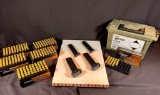 Blazer Brass Ammunition 40 S&W 165 Grain FMJ...Bullets...with 4 Magazines & Ammo Can