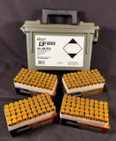 200 Rounds of Blazer Brass 45 Auto FMJ Bullets in Ammo Can