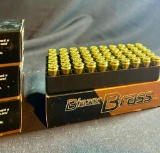 4 X Boxes of Blazer Brass 40 S&M 165 Grain FMJ Ammo 50 Cartridges Per Box -... Approximately 200