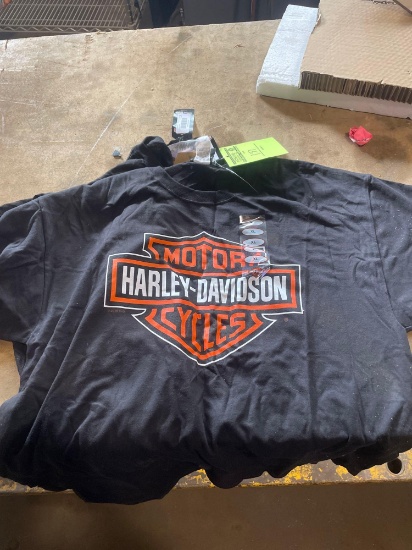 New Two Harley Davidson T-Shirts