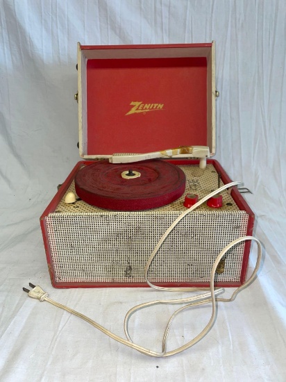 Vintage Zenith Record Player