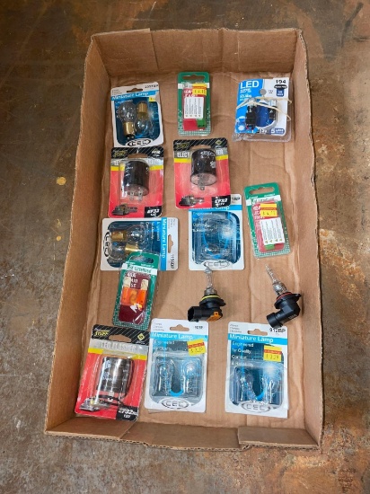Assorted Lights, Lamps, Flashers, and LEDs