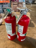 2 Fire Extinguishers