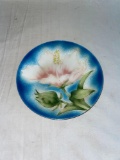 Flower Motif Ceramic Plate