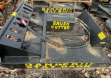 NEW Hydraulic SkIdloader Brush Hog Attachment