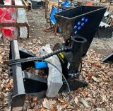 NEW Mower King SkIdloader Wood Chipper Attachment