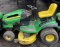 John Deere LA135 100 Series Riding Lawnmower