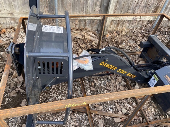 New Landhonor 40in Hydraulic Articulating SkIdloader Brush Hog Attachment w/ Remote