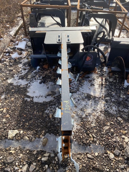 New Wolverine Co 72in Hydraulic Skidloader Trencher Attachment