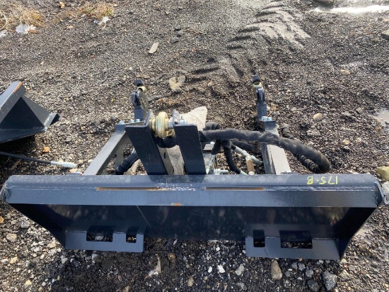 New Wolverine Co Hydraulic Skidloader 3 Point PTO Attachment