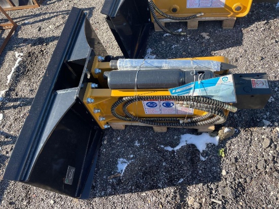NEW Agrotk Skid Steer Hydraulic Hammer Attachment