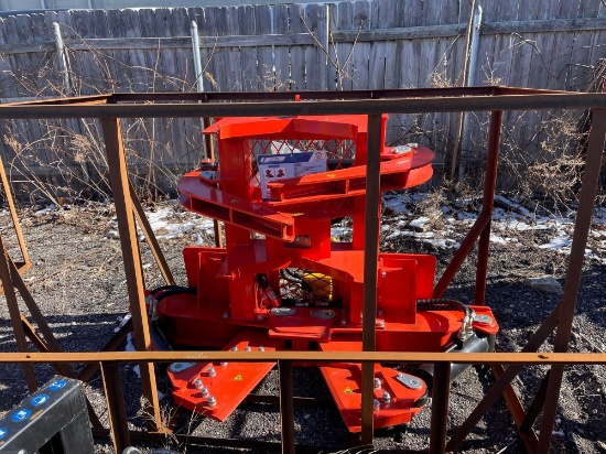 NEW Agrotk Skid Steer Tree Shears Attachment