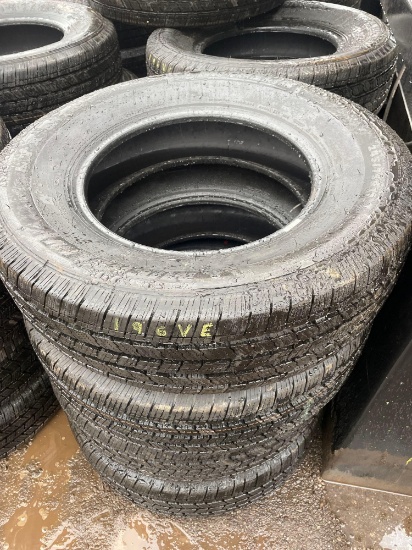(4) Like New 245/75R17 Tires