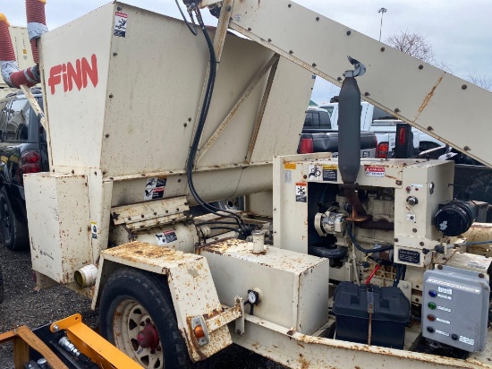 FINN Co/Kubota Model AEM-20 Diesel Mulch Blowing Unit