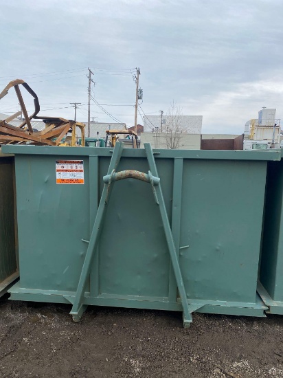 Bucks Fabricating Co 15 Cubic Yard Rolloff Dumpster