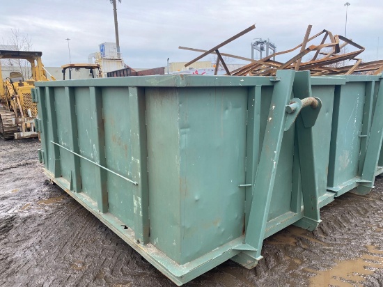 Bucks Fabricating Co 15 Cubic Yard Rolloff Dumpster