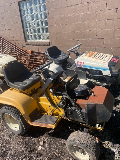 (2) Assorted Riding Lawnmowers