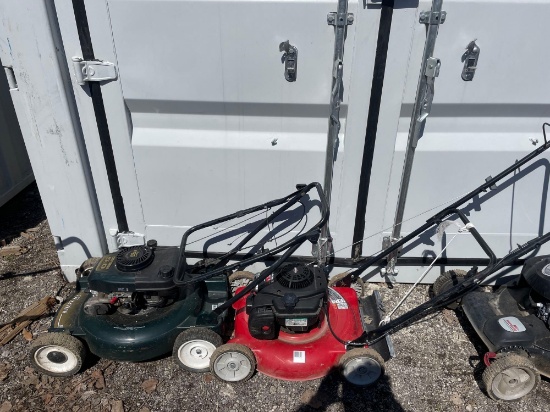 (2) Assorted Pushmowers Craftsman and YardMachines