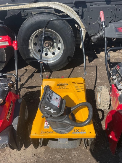 Cub Cadet 1X 21" Single-Stage Power Snowblower