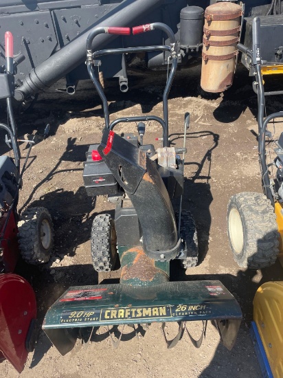 Craftsman 26" 9 HP Electric Snowblower