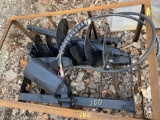 NEW AGT Auger Set for SkIdloader w/ 2 Bits