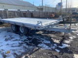 18ft Tandem Tilt Trailer