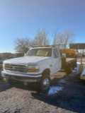 1997 Ford F-350 7.3L 4x4 12 ft Stake-Body Truck