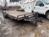 Quality Trailers Co 22ft Tandem Tilt Back Trailer