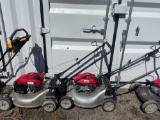 (2) Honda Quadra Cut System Push Mowers