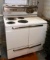 Vintage GE Hotpoint Electric Range with Stove and Oven - Circa 1950's