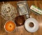 Cake Makers & Bakers DREAM Lot with Rare Vintage Wire Cupcake Display Stand & Copper Bundt Cake Pan