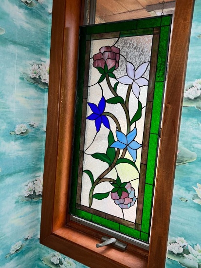 Stained Glass Window Panel