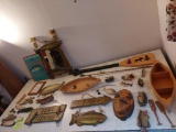 Assorted Fishing Home Decor