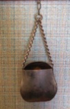 Vintage Hanging Metal Pouch