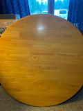 Beautiful Wooden Farmhouse Round Table