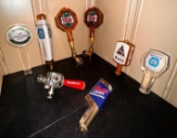 Vintage Beer Tap Pulls & Draft Keg Handles - Coors, Molsen, Augsburger & Heileman's Special Export