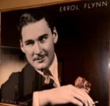 Framed Black and White Picture of Errol Flynn by Elmer Fryer