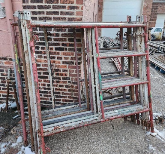 Waco Red Scaffold 5' Box Frames (10) pieces