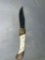 Pocket Knife with Faux Ivory Handle