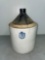 Antique 3-4 gallon stone jug