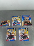 (5) Assorted Monster Jam Hot Wheels