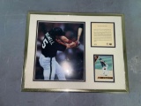 Framed Jeff Bagwell Collector Piece