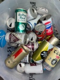 Large Bag of Assorted Vintage Beer and Pop Cans