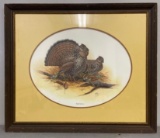 Ruffed Grouse framed picture