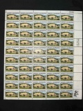 (1) Sheet of Rural America Postage Stamps