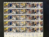 (1) Sheet of US Postal Service Postage Stamps