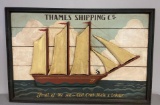 Thames Shipping Co Painting/Sculpture