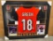 Framed SIGNED A.J. Green Bengals #18 Jersey