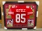 Framed SIGNED George Kittle 49ers #85 Jersey