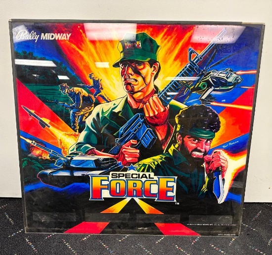 Special Force - Pinball Head Front Piece